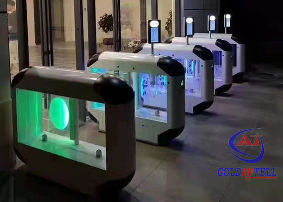 600mm - 900mm Fingerprint Turnstile Flap Barrier Turnstile For Sale Entrance Access