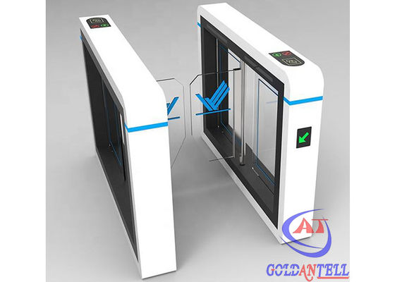 Slim Security Turnstile Gate 304 Stainless Steel For Gym Government Subway