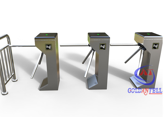 Bi Directional Revolving Door Turnstile With NFC Passage Entrance Control System