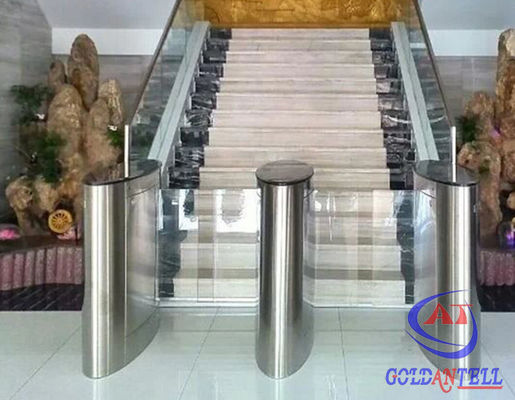 Fitness Club Barcode Check In Speed Gate Turnstile , Office Swing Turnstile