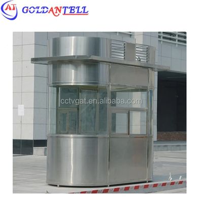 Mobile Stainless Steel Panel Security Guard Booths flexible Layout