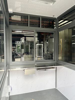 Color Steel Fully Epuipment Integral Ticketing Booth with Customizable Design & Color