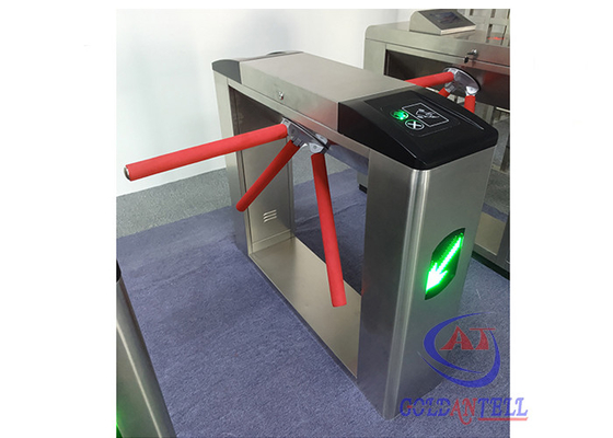 110 volts full automatic Hs code tripod turnstile barcode scanner for stadium