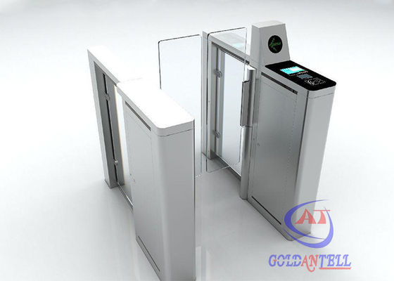 Swinglane safety swing gate barrier Half Height Turnstiles with QR code reader