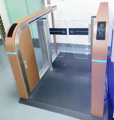 Automatic Entry Fast Speed Gate Turnstile RS485 35-40 Person / Minute for Office Building Public Place