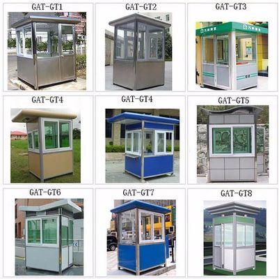Stainless Steel Guard House Mobile Sentry Garden Shed Fire Resistant