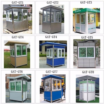 Steel Security Sentry Box Kiosk for Outdoor Guard House