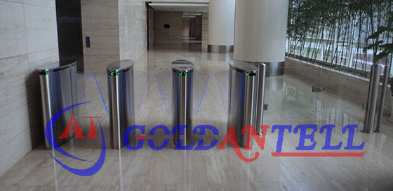 CE Approved Bi-Directional Steel Gate Turnstile with Smart Card RFID Interface and IP54 Protection