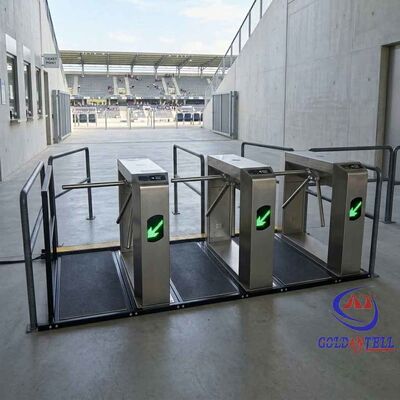 Cloud SDK Integrated RFID QR Wristband Turnstile Gate for Event Management and Membership Attendance Tracking CE