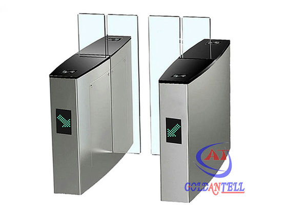 Automatic Pedestrian Sliding Speed Gate Turnstile IP54 For Access Control System