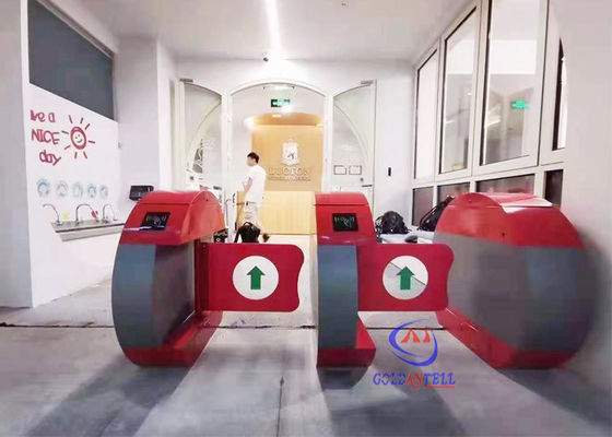 High Speed Pedestrian Facial Recognition System Turnsitle Gate Etrance & Exit Access