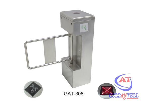 Porte durable de barrière de tourniquet de port de la porte RS485 de barrière d'oscillation d'acier inoxydable