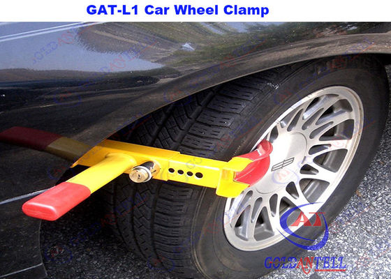 A3 Steel SUV / Motorcycle /  Motorhome Wheel Clamps Suit Width 180 - 300mm Wheel