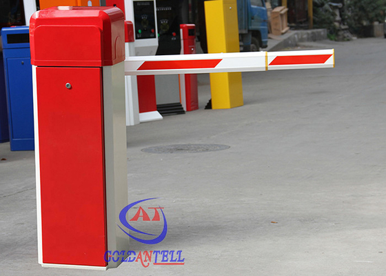 Porte de barrière de boom d'entrée et de sortie, porte intelligente en acier froide de barrière de voiture