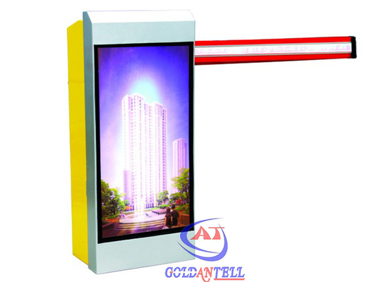 Porte droite de luxe RFID Acess IP54 imperméable résistant de barrière de boom de la publicité de bras