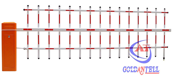 Barrière professionnelle Parking Barrier Gate avec le lecteur Aluminum Alloy de fréquence ultra-haute de RFID 1M To 4.5M