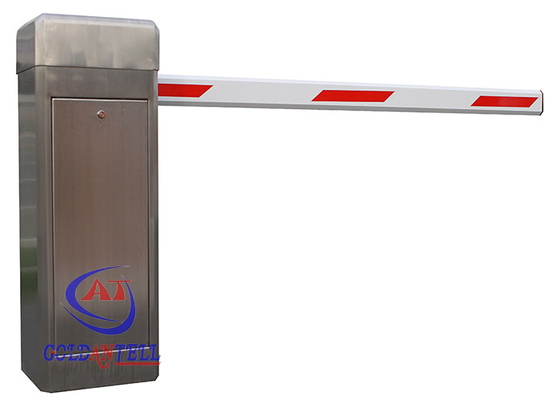 Mode automatique 50Hz - 60Hz de l'Automatique-fin 50W de boom de la CE 6M Road Safety Stainless de porte en acier de barrière