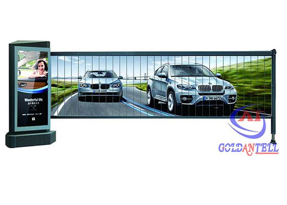 Barrière faite sur commande de la publicité de couleur de lumière d'IP54 LED, portes se garantes protégeant du vent extérieures de barrière