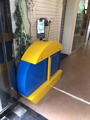 Porte de tourniquet de sécurité d'amusement d'école de porte de tourniquet d'aileron d'IP de RS485 TCP
