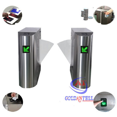 Entry Exit Half Height Rfid Access Control Turnstiles for Office University Office Building