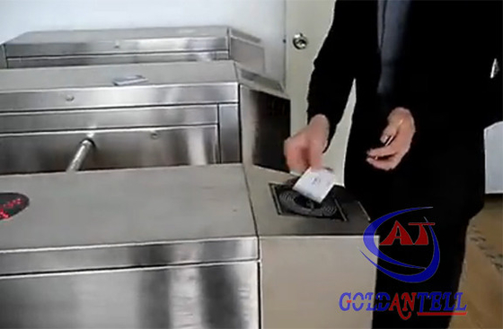 Vitesse rapide flexible de passage pour la carte de RFID/contrôle Sytem de bracelet avec le tourniquet automatique de barrière
