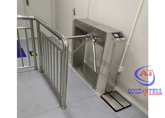 Le demi système élevé SUS304 semi automatique de porte de tourniquet d'ESD imperméabilisent
