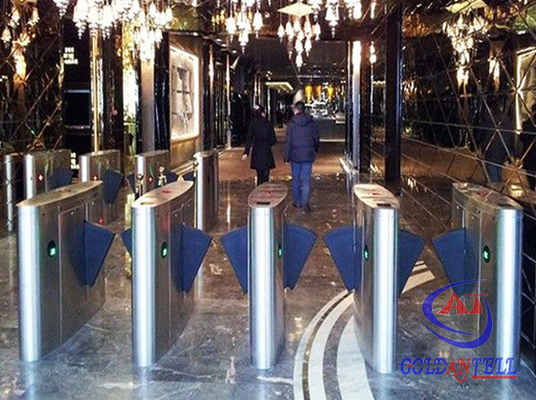 La porte de barrière d'aileron d'entrée de sécurité/relèvent les empreintes digitales de pleins tourniquets de taille