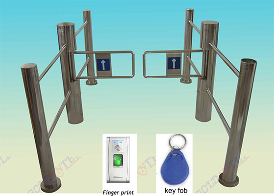 Porte piétonnière de barrière d'oscillation de contrôle d'accès de porte avec l'interface de RFID