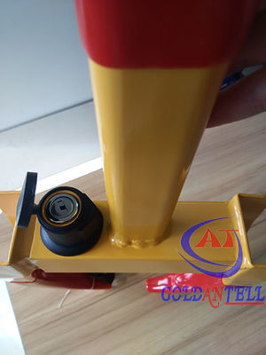 Red painting adjustable width sold secure wheel clamp for motorcycle or SUV or Small Van