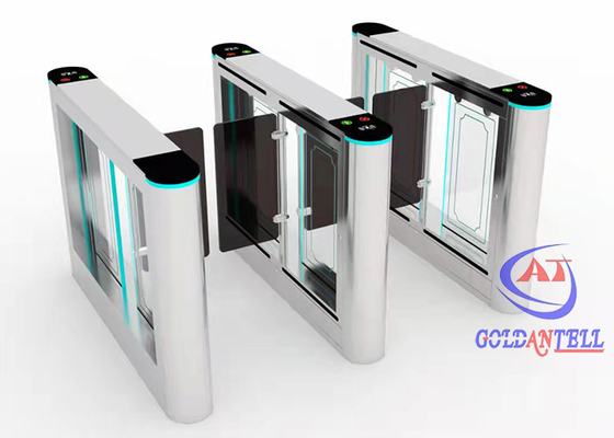 Le bureau à télécommande de porte de tourniquet de sécurité adaptent le prix de barrière d'oscillation de logo aux besoins du client