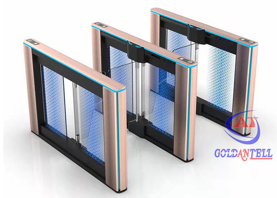 Porte de tourniquet d'oscillation de lecteur de cartes de NFC de tourniquet de code de QR d'immeuble de bureaux