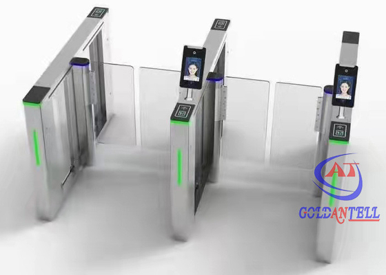 Scanner sans brosse d'empreinte digitale de moteur servo de tourniquets de Fastlane d'alarme de sonnerie pour le bureau