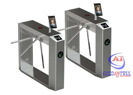 Tourniquet à mi-corps de scanner facial piétonnier de bras d'Automated Security Gates 3 de lecteur de RFID