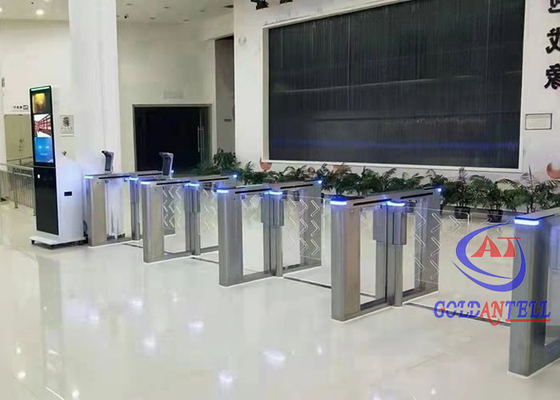 Porte de barrière d'oscillation d'aéroport d'hôtels de gymnases avec la reconnaissance faciale/NFC Access