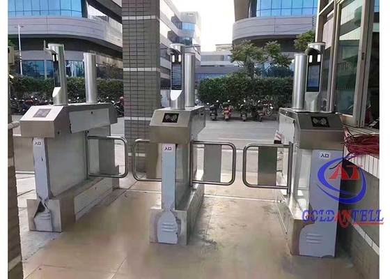 Barrière robuste bidirectionnelle résistante d'acier inoxydable de portes de degré de sécurité de tourniquet d'entrée
