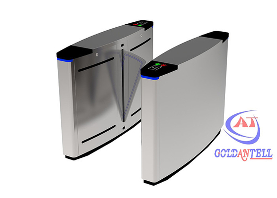 Porte tournante de tourniquet de sécurité de contrôle d'accès d'empreinte digitale de Flap Barrier Gate de lecteur de RFID