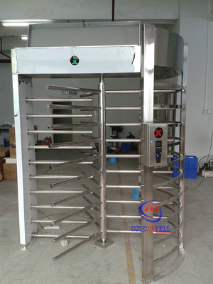 Entrée élevée de voie de la barrière une de tourniquet de taille de prison de l'Indonésie pleine