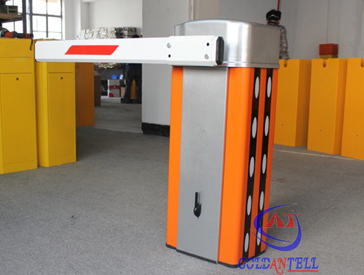 Logo Boom Barrier Gate adapté aux besoins du client en acier, barrière de parking de sécurité