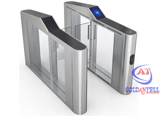 Largeur 900 mm Porte piétonne tourniquet en acier inoxydable 304/316 Double aile