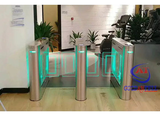 Porte piétonnière électronique de luxe de tourniquet avec la cloison automatique de carte de NFC RFID