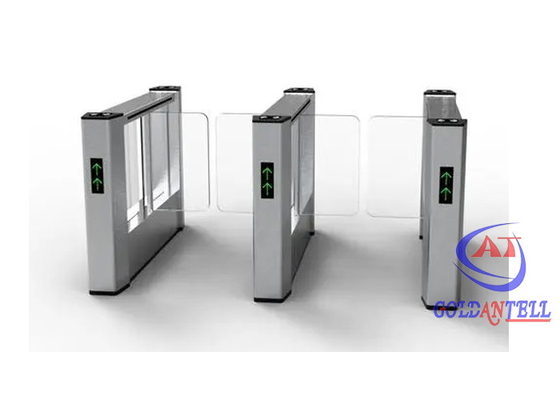 Impression digitale tournevis pivotant entièrement automatique barrière d'entrée pour les aéroports