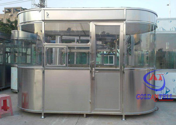 Garde de stationnement personnalisée Cabine de sécurité extérieure modulaire préfabriquée