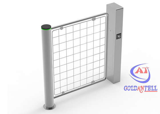 Porte de tour de sécurité verticale carte RFID porte personnalisée en acier inoxydable