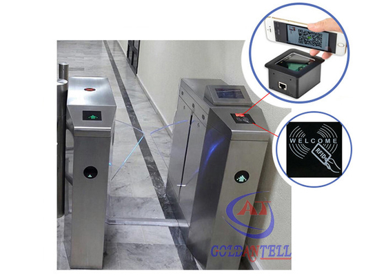 Porte électromagnétique de qr de code de scanner de mécanisme de tourniquet ouverte pour le canal d'université