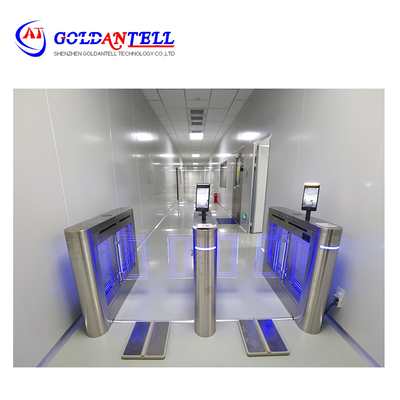 Tourniquet pivotant en acier inoxydable 304 avec accès par reconnaissance faciale