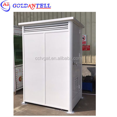 Portable Steel Shower House 1.1x1.5x2.3m with Waste Tank for Hospitals