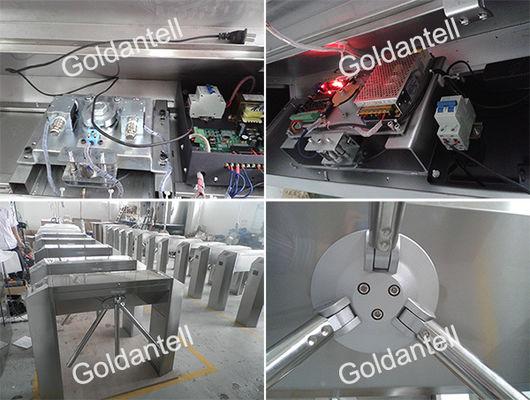 Modern Automatic Barrier Gate with 550mm-600mm Passage Width 30-40 Persons/Min Pass Speed and IP54 Protection