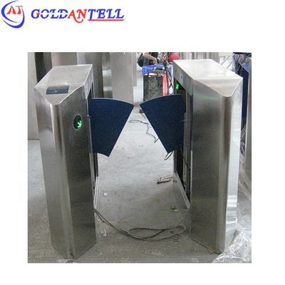 Automatic High-Speed Retractable Wing Turnstile with 0.2s Barrier Open/Close Time and RS-232 Communication Interface for 30-40 Persons per Minute
