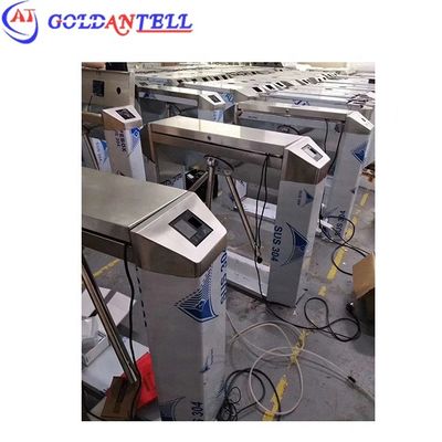 QR Code Card Reader Tripod Turnstile with 0.4s Barrier Open/Close Time and 3 Million Operations Life