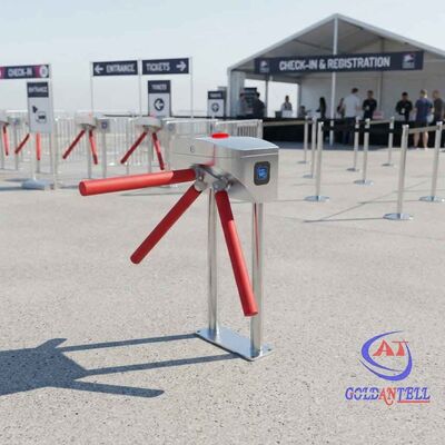 Portatif portable avec tournevis sans installation Porte d'accès RFID économique pour les événements temporaires et les sites CE